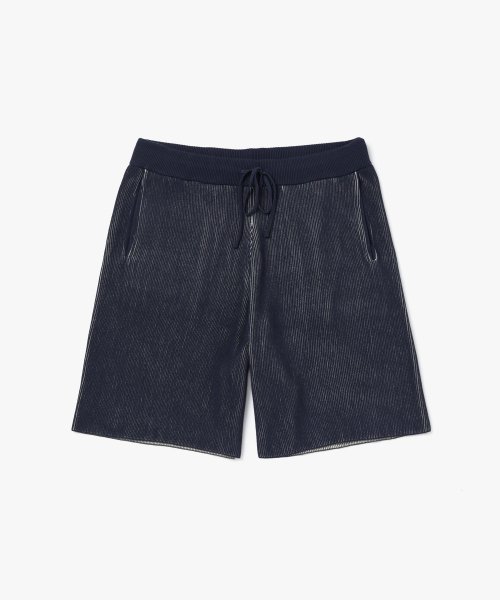 Двухцветные шорты на резинке - Navy