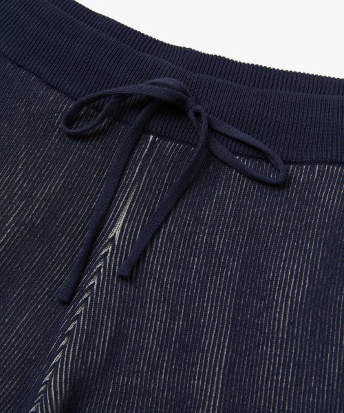 Двухцветные шорты на резинке - Navy