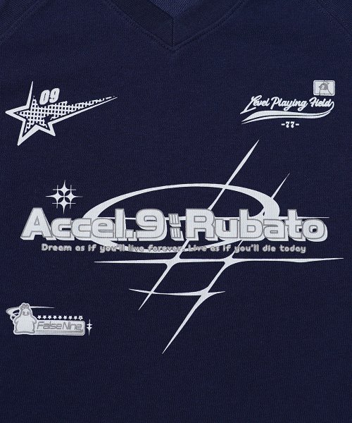 Футболка Rubato с V-вырезом Navy