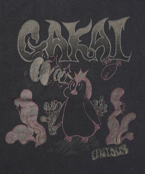 Футболка Hidden Catch Pigment Charcoal