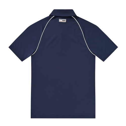 stretch raglan polo shirts тёмно-синий (men)