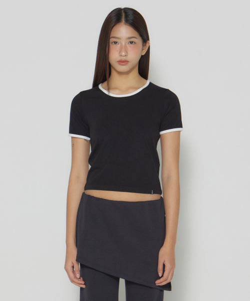 d. BASIC RINGER u NECK t - 8 COLOR