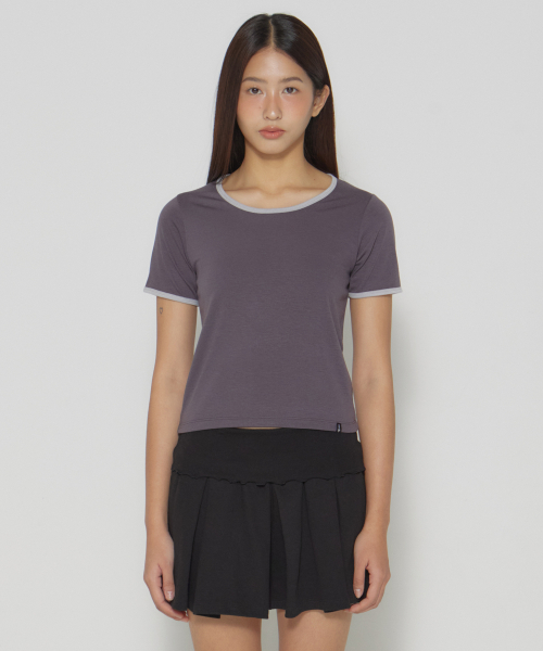 d. BASIC RINGER u NECK t - 8 COLOR