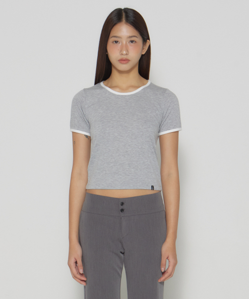 d. BASIC RINGER u NECK t - 8 COLOR
