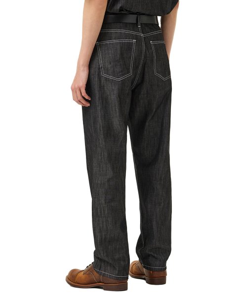 Джинсы regular fit (не линяют) - Black