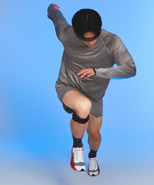 Спортивный лонгслив из сетки Running Mesh (3color)
