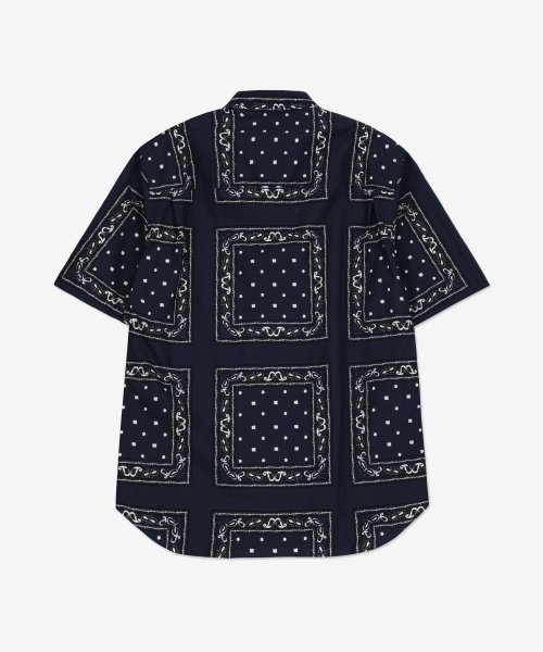 Рубашка с коротким рукавом La Chemise Melo - Navy Paisley / 225SH00613563DK