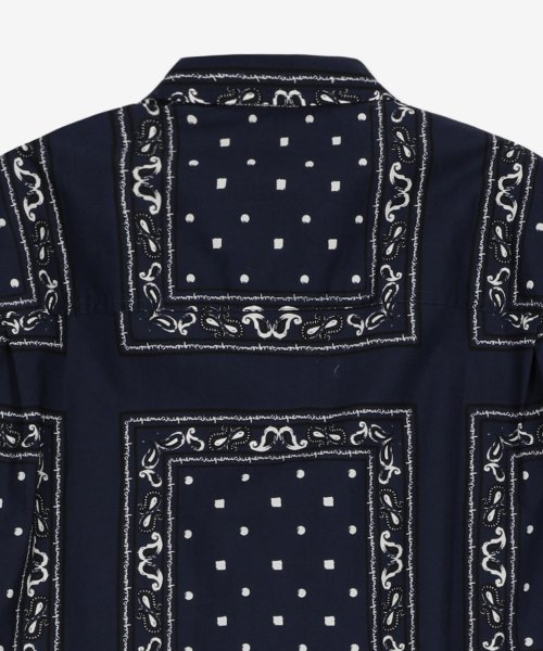 Рубашка с коротким рукавом La Chemise Melo - Navy Paisley / 225SH00613563DK