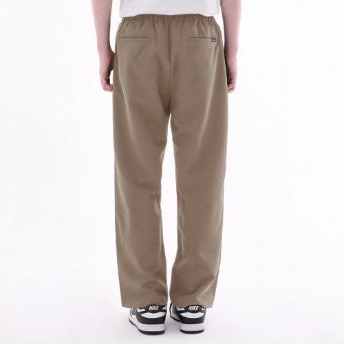 WIDE BANDING SLACKS бежевый