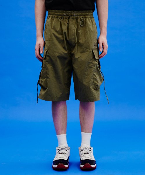 Шорты-карго на резинке Khaki
