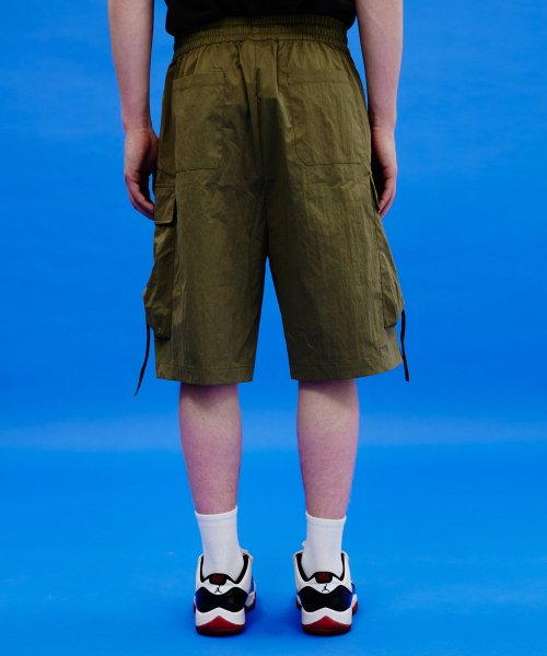 Шорты-карго на резинке Khaki
