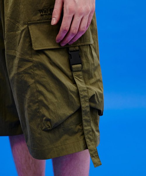 Шорты-карго на резинке Khaki