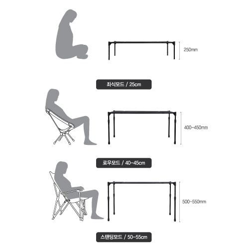 Cube System Table Plus (чёрный)