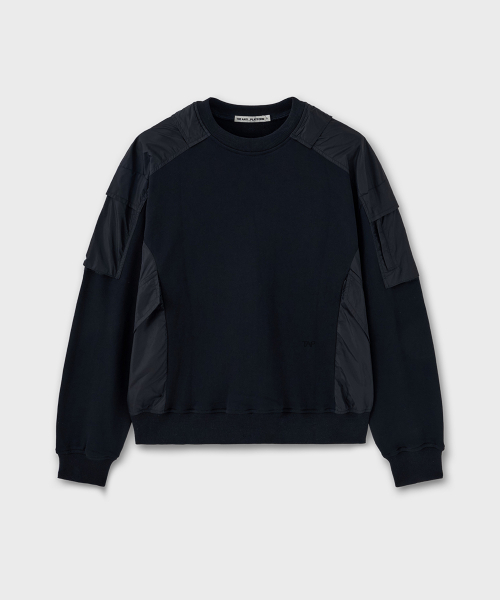 Свитшот с панелями (Black)