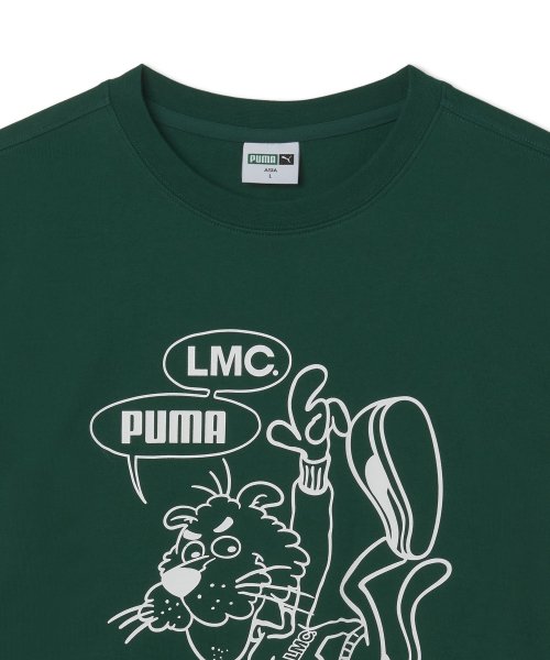 PUMA X LMC графическая футболка с коротким рукавом — Green / 940067-03