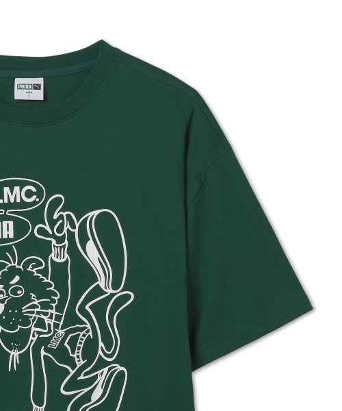 PUMA X LMC графическая футболка с коротким рукавом — Green / 940067-03