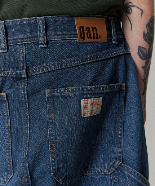 Bernard 7907 carpenter бермуды Medium Indigo