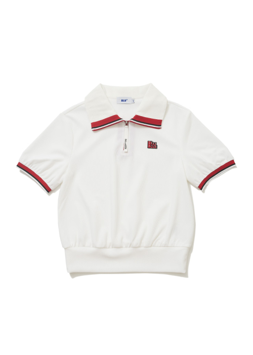 Анорак с цветными деталями half-zip_WH