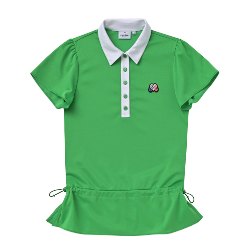 Frill Polo Shirts_Green