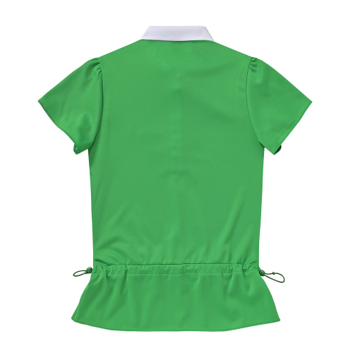 Frill Polo Shirts_Green
