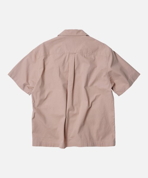 FRENCH WORK HALF SHIRT JACKET _ INDIAN PINK