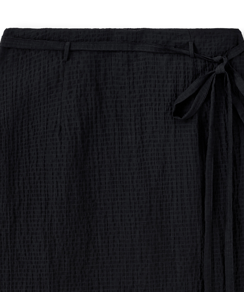 Юбка-брюки из тенселя (Black)