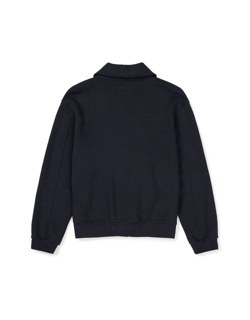 [Mmlg] SHAWL COLLAR SWEAT JUMPER (AUTHENTIC NAVY)