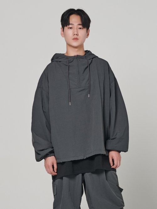 Active pullover худи-анорак Charcoal