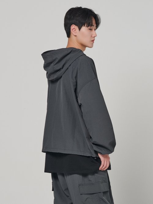Active pullover худи-анорак Charcoal