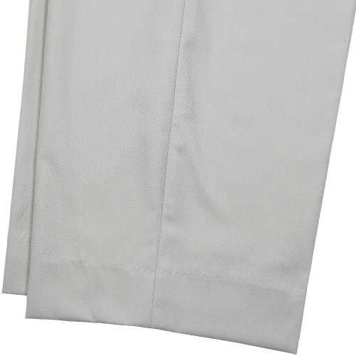 Essential Banding Wide Slacks (White Gray)