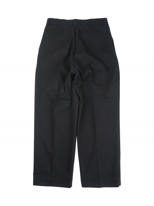 CITY WIDE 2TUCK PANTS BLACK