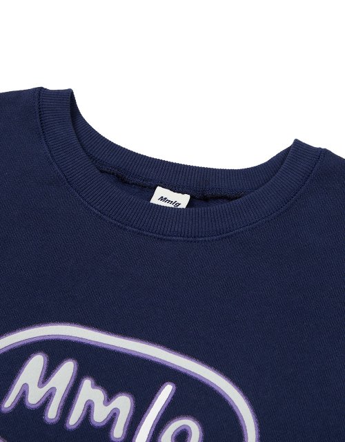 [Mmlg] SIGNS SWEAT (BLUE NAVY)