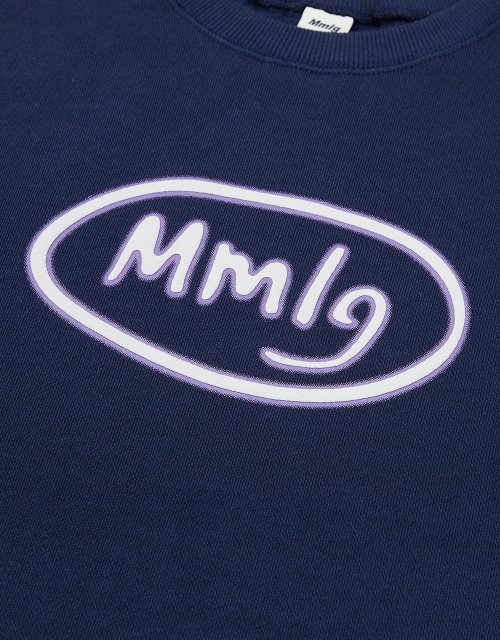 [Mmlg] SIGNS SWEAT (BLUE NAVY)