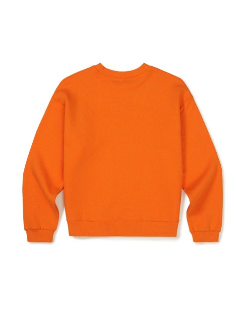 [Mmlg] RUNNING CREST SWEAT (UNIVERSE ORANGE)