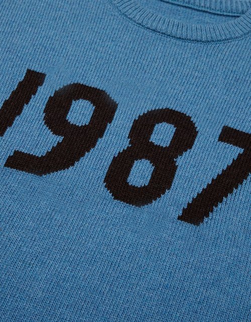 [Mmlg] 1987 KNIT (BLUE)