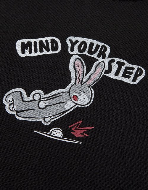 [Mmlg] MIND YOUR STEP KNIT (EVERY BLACK)