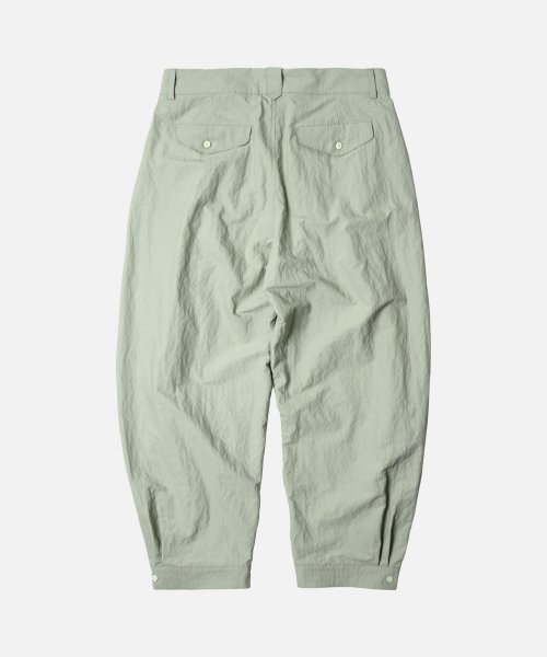 CURVED CUFFS PANTS _ MINT