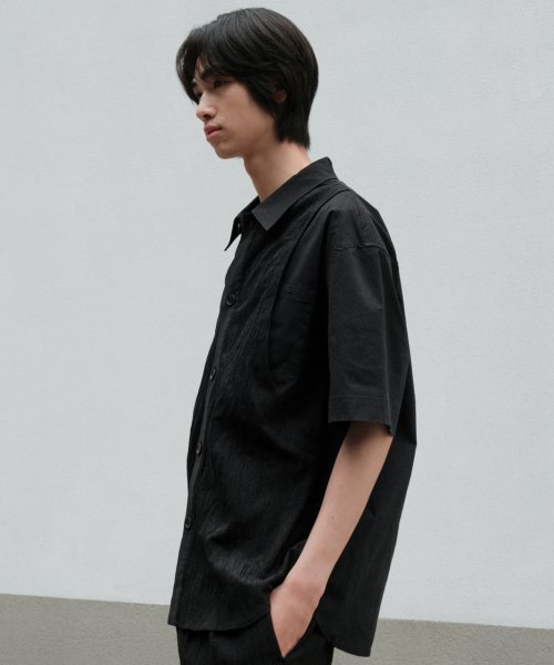 Рубашка с коротким рукавом Lacl [Black]