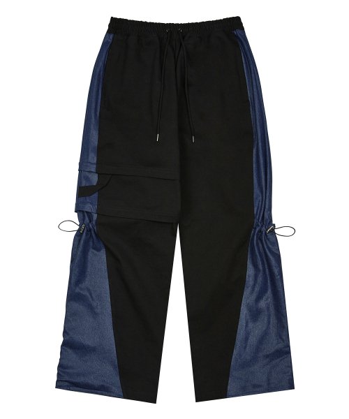 MUSINSA | LUV IS TRUE PY WIDE PANTS_BLACK