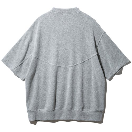Однотонное махровое поло на молнии DLX4601 (4 COLOR)