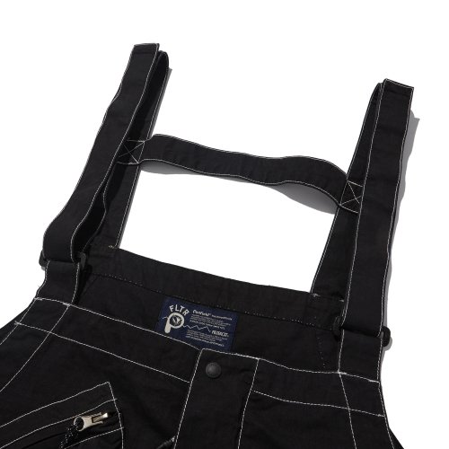 P X FILTER017 RIPSTOP CARPENTER OVERALL BLACK FP2WP99U