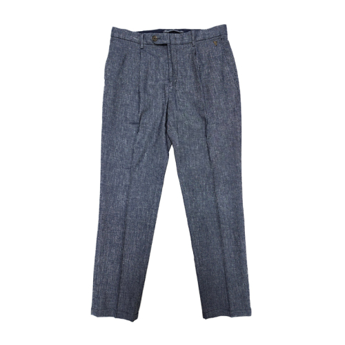 Denim Effect льняные брюки — Navy