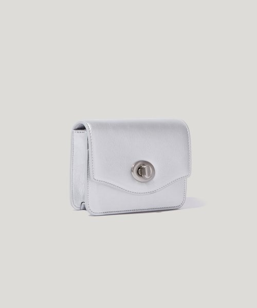 Микро-сумка Mignon Micro Bag_Silver