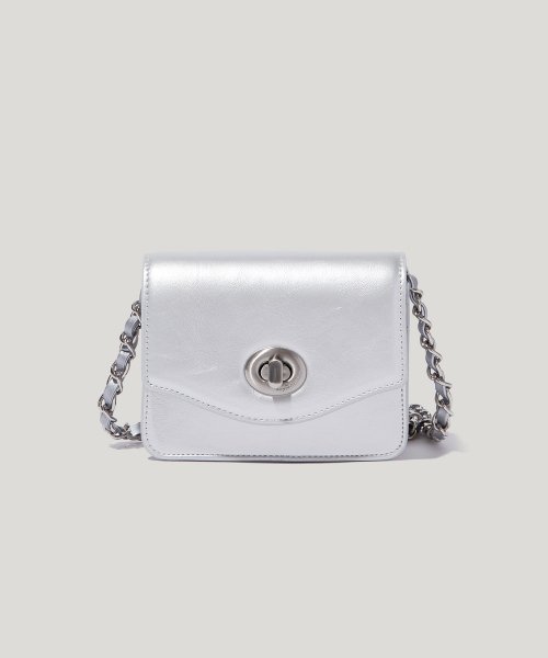 Микро-сумка Mignon Micro Bag_Silver