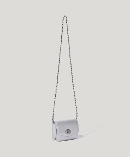 Микро-сумка Mignon Micro Bag_Silver
