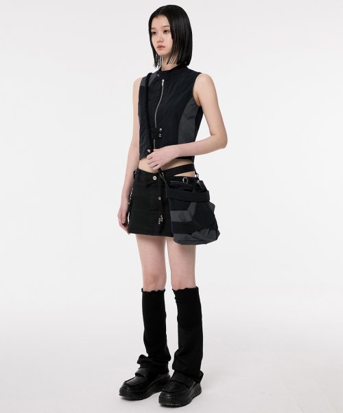 MUSINSA公式 | FLAREUP E96 Handmade Layered Bag (FU-725_Black)