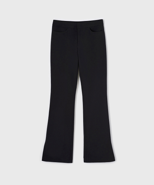 Расклешенные брюки Sleek (Black)