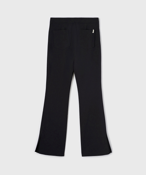 Расклешенные брюки Sleek (Black)