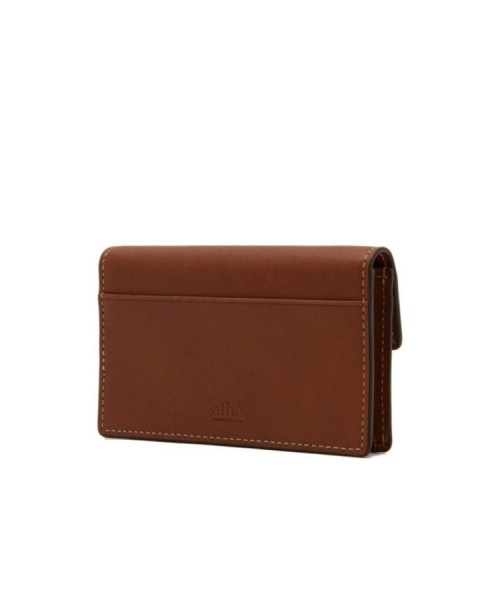 Кожаная визитница AAHO6E352W2 Brown Alexandra