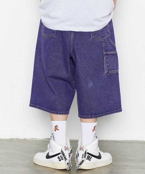 Carpenter loose fit джинсовые шорты Purple